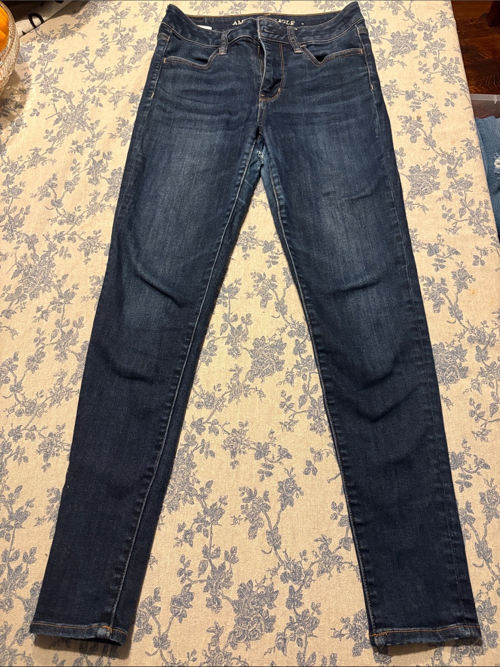 American Eagle Outfitters Dark Indigo Skinny Jeans